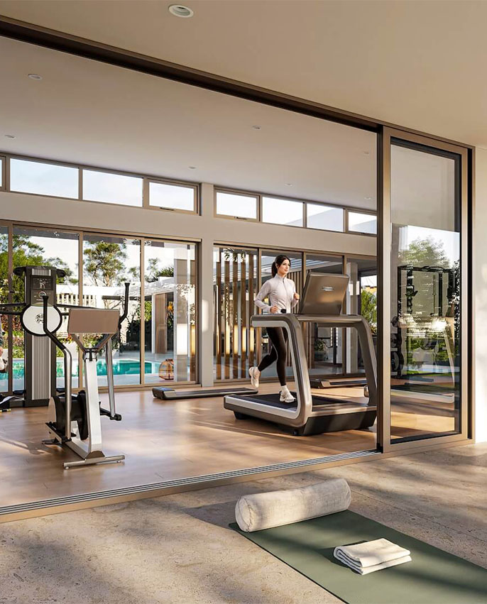 The Gym. — Central Park Trianon
