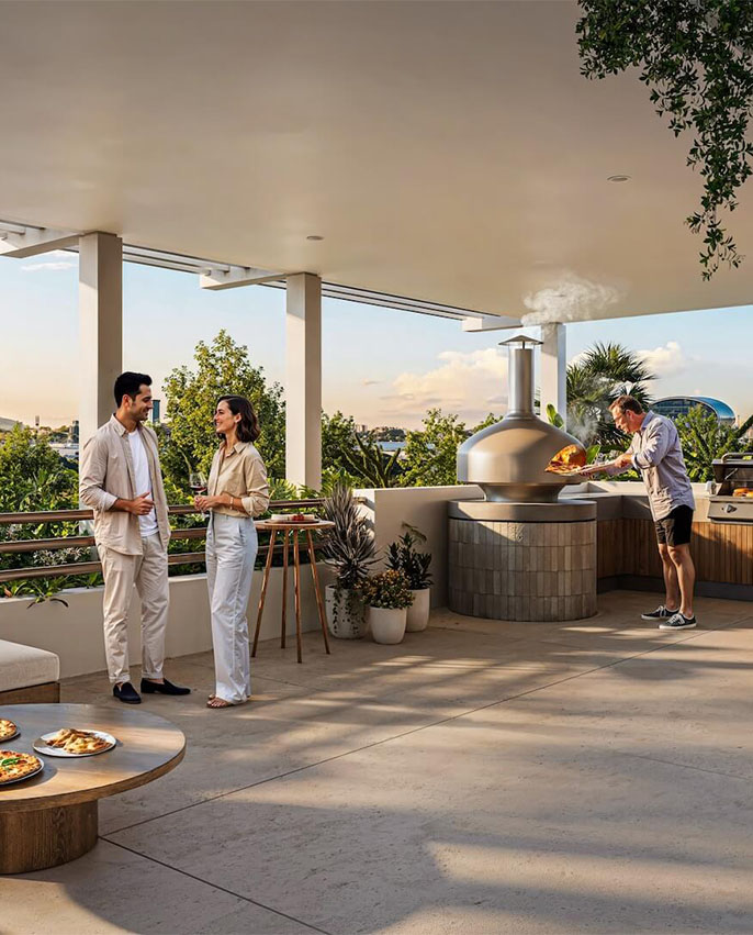 The BBQ. — Central Park Trianon